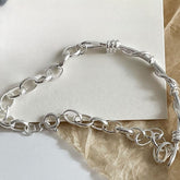 Irregular winding bracelet ladies white fashion -SL0763S